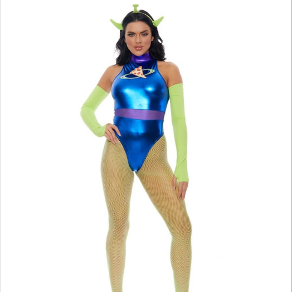 Alien costume- pizza planet